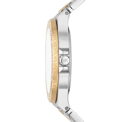 Michael Kors Lennox MK7338 Women’s Silver & Gold Stainless Steel Analog Watch