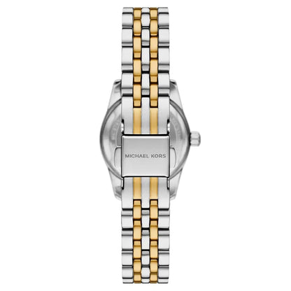 Michael Kors Lexington MK4986 Women’s Two-Tone Green Dial Multi-Function Watch