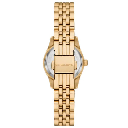 Michael Kors Lexington MK4802 Women’s Gold Blue Speckled Dial Watch