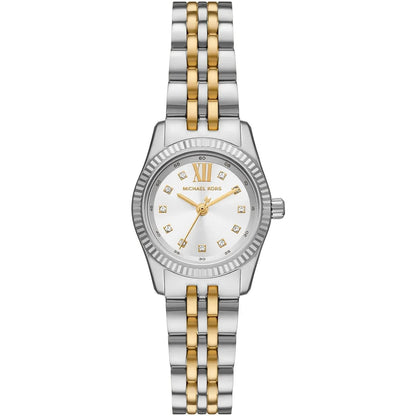 Michael Kors Lexington MK4740 Women’s Silver & Gold Dial Stainless Steel Watch