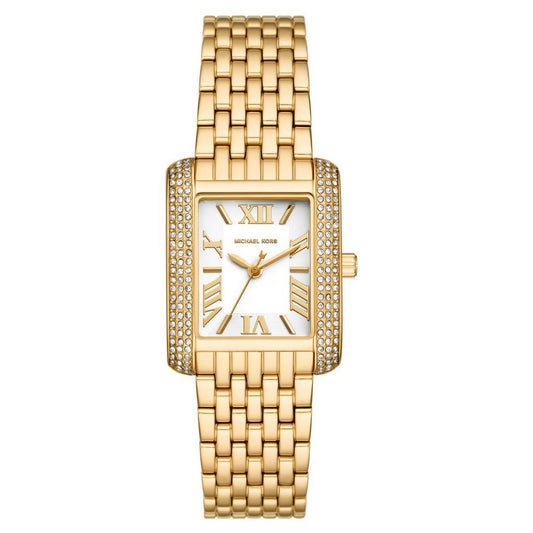 Michael Kors Emery MK4640 Women’s Gold White Dial Stainless Steel Watch