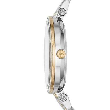 Michael Kors MK3405 Darci Mini Women’s Two-Tone Silver Gold Crystal Watch