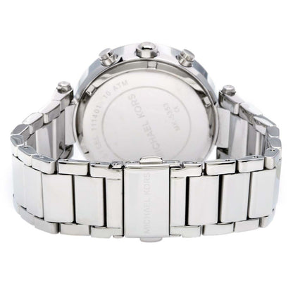 Michael Kors MK5353 Parker Women’s Silver Dial Stainless Steel Chronograph Watch