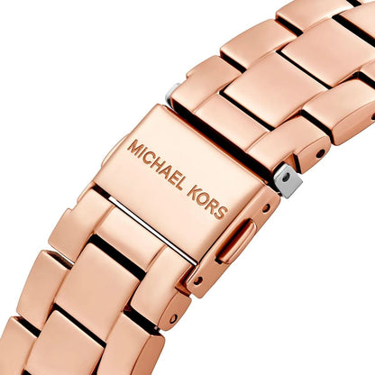 Michael Kors MK6598 Ritz Women’s Rose Gold Dial Rose Gold Stainless Steel Chronograph Watch