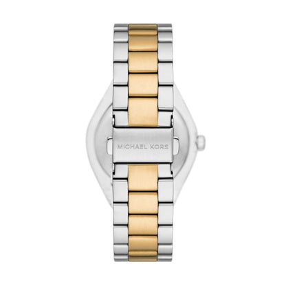 Michael Kors MK7464 Women’s White Dial Two-Tone Stainless Steel Lennox Watch