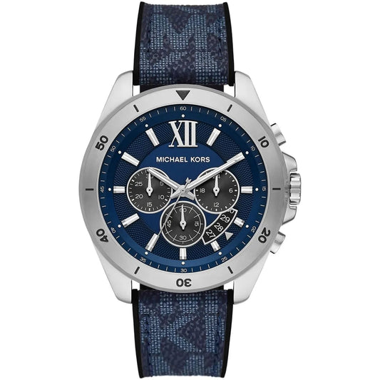 Michael Kors MK8923 Men’s Navy Blue Dial Blue Fabric Strap Chronograph Watch