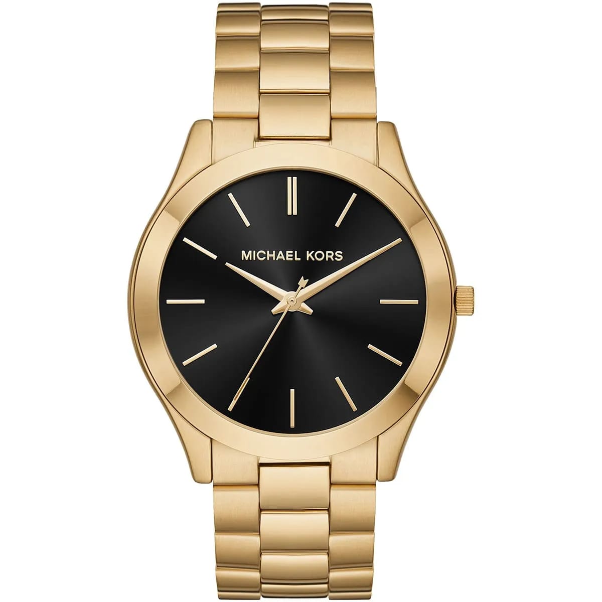 Michael Kors MK8621 Men’s Black Dial Gold Stainless Steel Watch