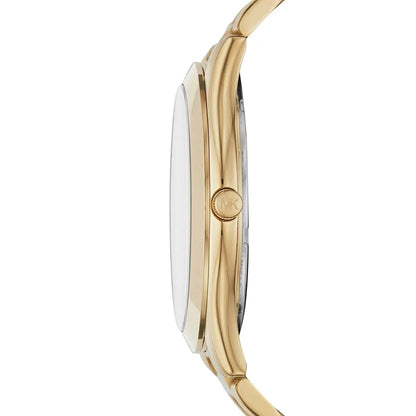 Michael Kors MK8621 Men’s Black Dial Gold Stainless Steel Watch