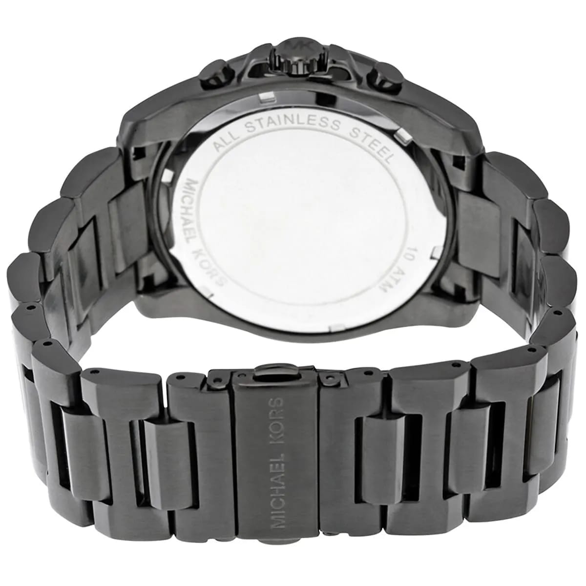 Michael Kors MK8465 Men’s Gray Dial Stainless Steel Brecken Chronograph Watch
