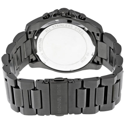 Michael Kors MK8465 Men’s Gray Dial Stainless Steel Brecken Chronograph Watch