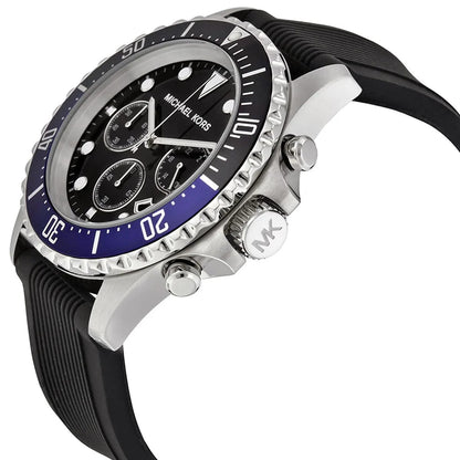 Michael Kors MK8365 Men’s Black Dial Stainless Steel Everest Chronograph Watch