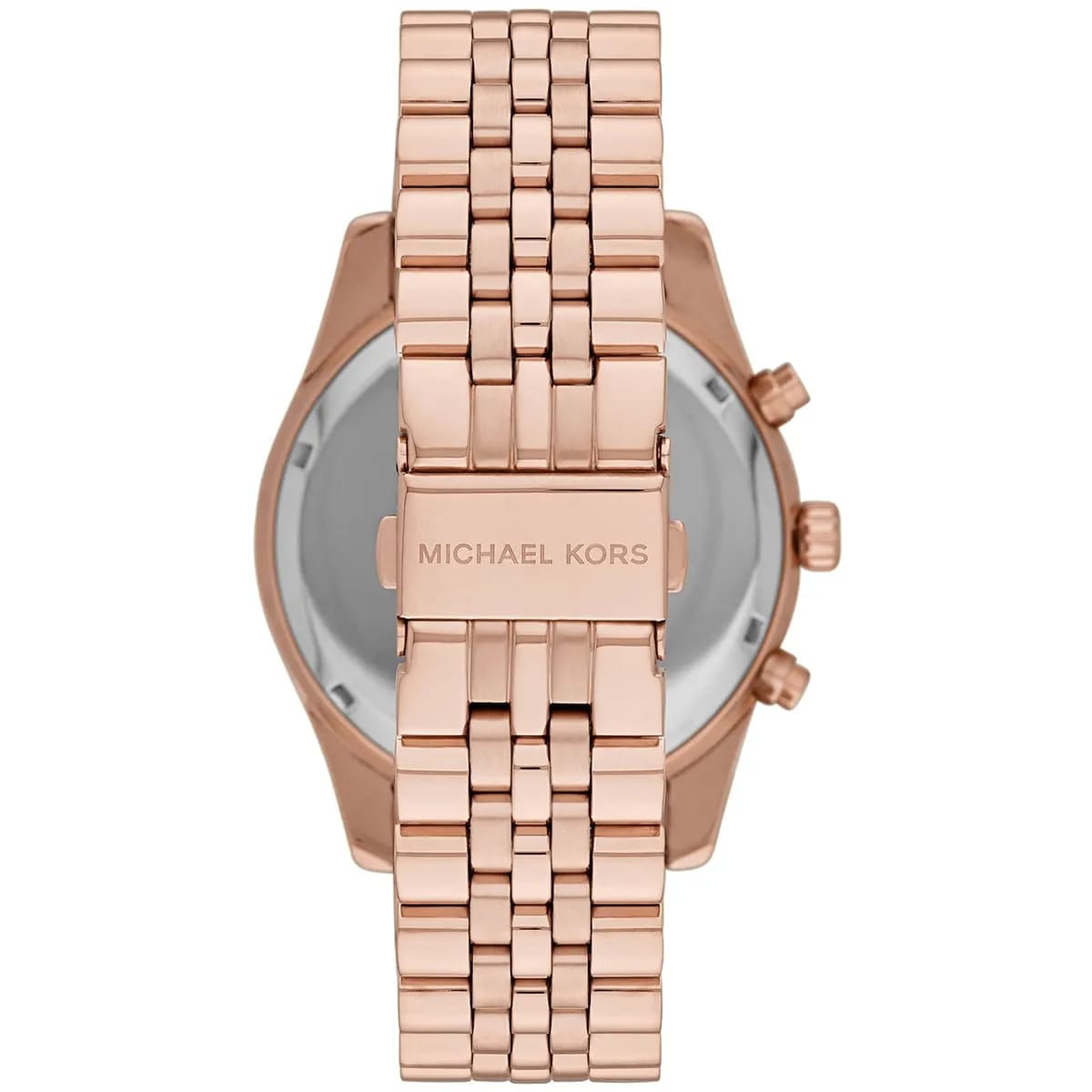 Michael Kors MK8580 Men’s Crystal Dial Rose Gold Stainless Steel Lexington Chronograph Watch