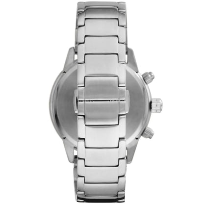 Emporio Armani AR11352 Men’s Champagne Dial Stainless Steel Mario Chronograph Watch