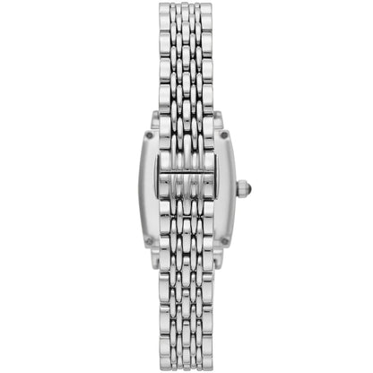 Emporio Armani AR11405 Women’s Mother of Pearl Dial Silver Stainless Steel Gianni T-Bar Watch