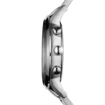 Emporio Armani AR2434 Men’s Black Dial Stainless Steel Renato Watch