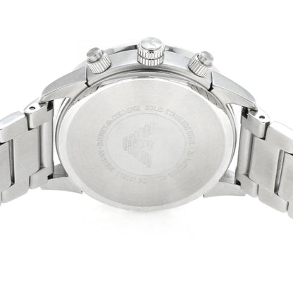 Emporio Armani AR11306 Men’s Blue Dial Silver Stainless Steel Chronograph Watch