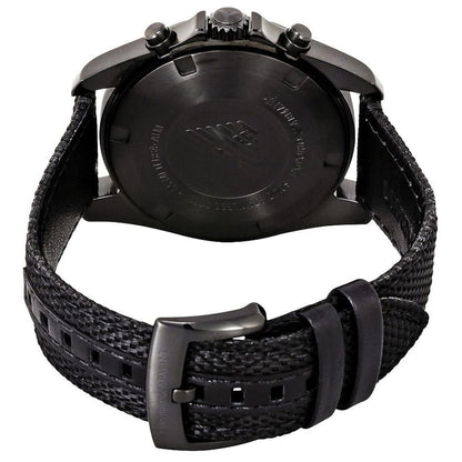 Emporio Armani AR6131 Men’s Black Dial Black Fabric Strap Sigma Chronograph Watch