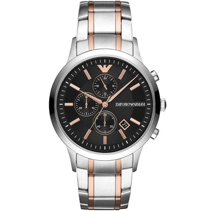 Emporio Armani Renato AR11165 Two-Tone Chronograph Watch