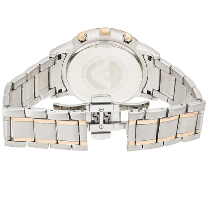 Emporio Armani Renato AR11076 Two-Tone Silver Dial Watch