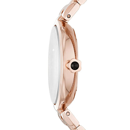 Emporio Armani Arianna AR11197 Rose Gold Mesh MOP Watch