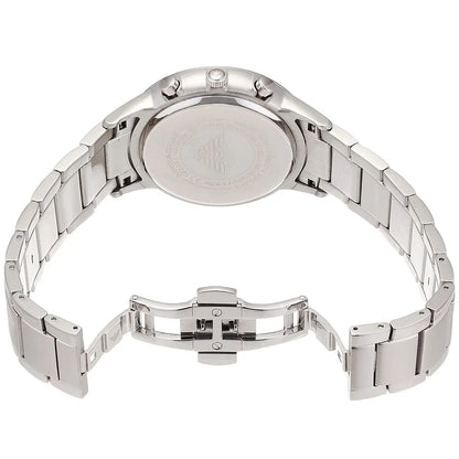 Emporio Armani Renato AR11458 Blue Dial Rose Gold Accents Watch