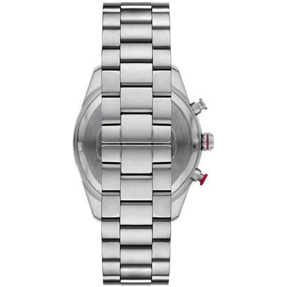 Emporio Armani Racer AR11676 Silver-Tone Blue Dial Metal Men's Watch
