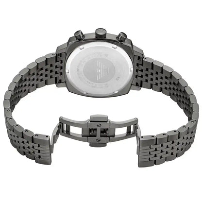 Emporio Armani Carlo Chronograph AR11689 Gunmetal Green Dial Men's Watch