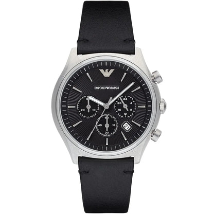 Emporio Armani AR1975 Brown Dial Leather Watch