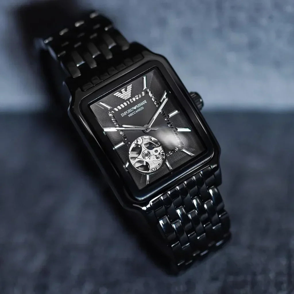 Emporio Armani Men’s Watch – Model AR60058 | Sleek Square Design