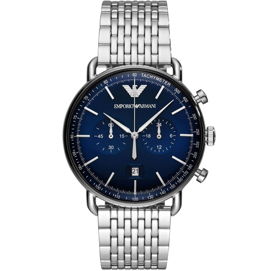 Emporio Armani Aviator AR11238 Blue Chronograph Watch