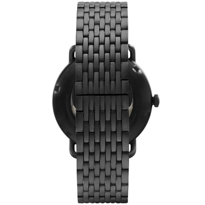 Emporio Armani Aviator AR60025 Meccanico Automatic Black Mesh Watch