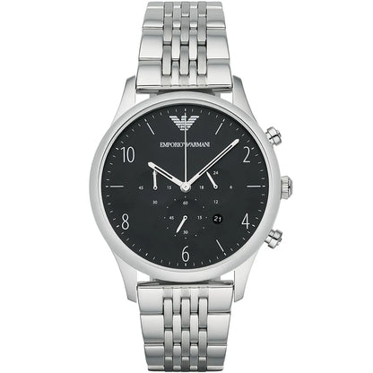 Emporio Armani Beta AR1863 Black Dial Multi-Link Watch