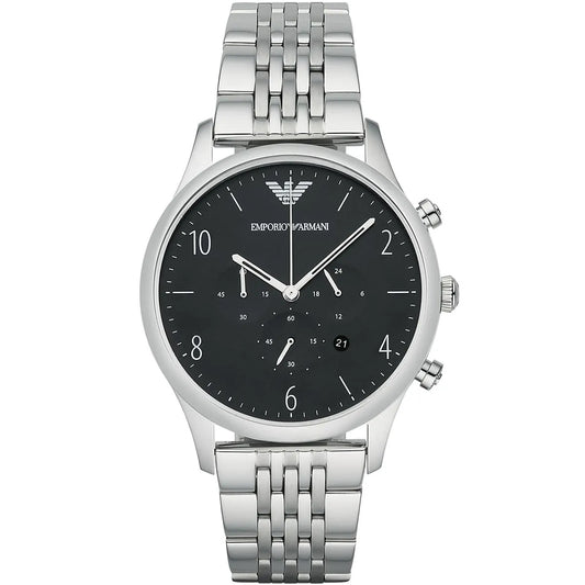 Emporio Armani Beta AR1863 Black Dial Multi-Link Watch