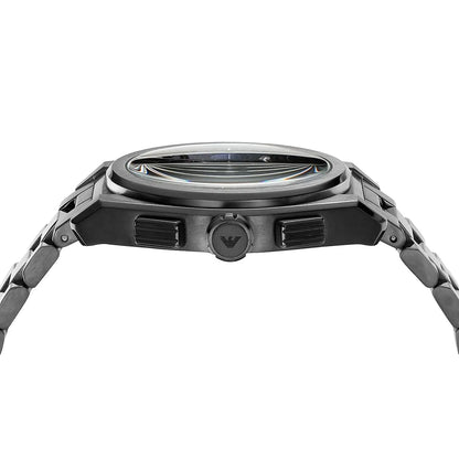 Emporio Armani Federico AR11561 Gunmetal Blue Dial Chronograph Watch