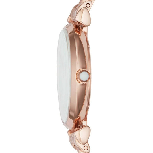 Emporio Armani Gianni T-Bar AR11110 Rose Gold Mosaic Dial Watch