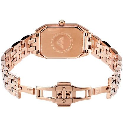 Emporio Armani Gioia AR11147 Rose Gold Mother of Pearl Square Watch