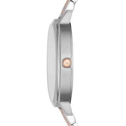 Emporio Armani Kappa AR11113 Two-Tone Floral Dial Watch