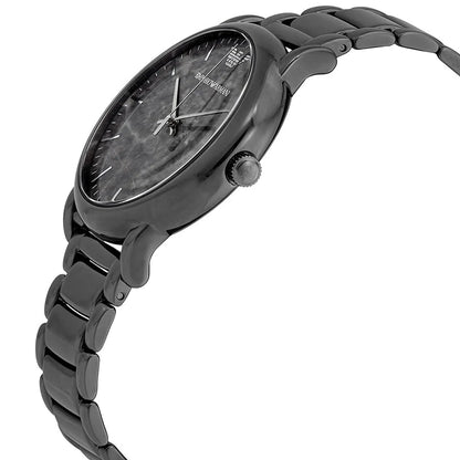 Emporio Armani Luigi AR11155 Gunmetal Watch with Marble Dial