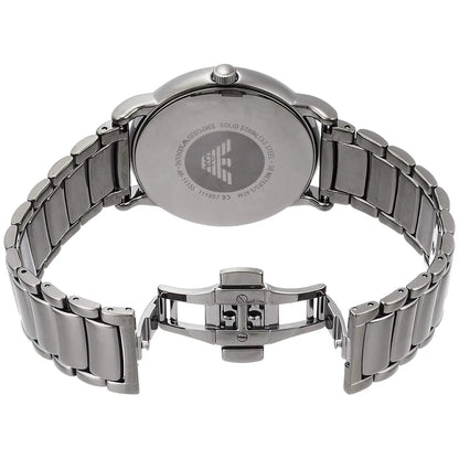 Emporio Armani Luigi AR11155 Gunmetal Watch with Marble Dial