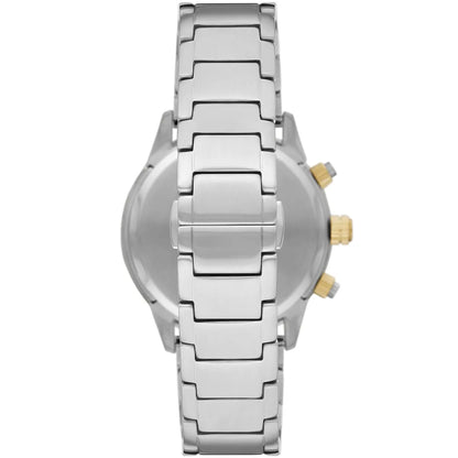 Emporio Armani Mario AR11454 Green Dial Gold Bezel Watch