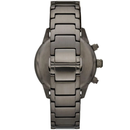 Emporio Armani Mario AR11471 Gunmetal Watch with Teal Accents