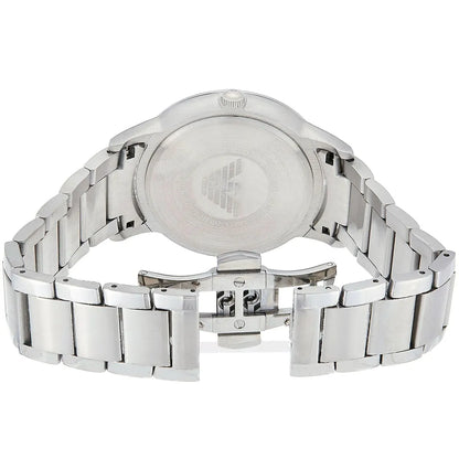 Emporio Armani Renato AR11189 Silver Textured Dial Watch