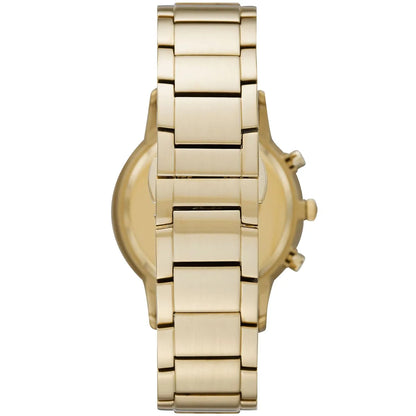Emporio Armani Renato AR11332 Gold Chronograph Off-White Dial Watch