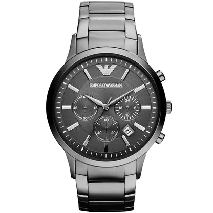 Emporio Armani Renato AR2454 All-Black Chronograph Watch