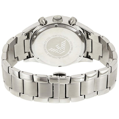 Emporio Armani Retro AR5860 Royal Blue Dial Silver Watch