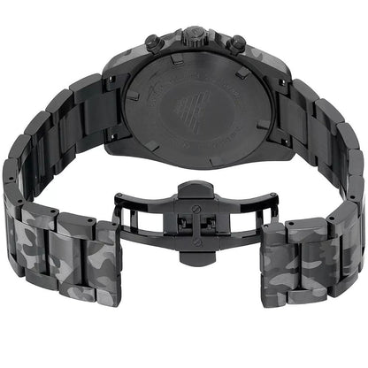 Emporio Armani Sigma AR11027 Black Camouflage Chronograph Watch