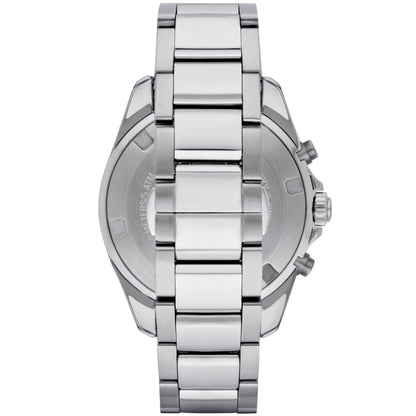 Emporio Armani Sigma AR6098 Silver Steel Black Dial Watch