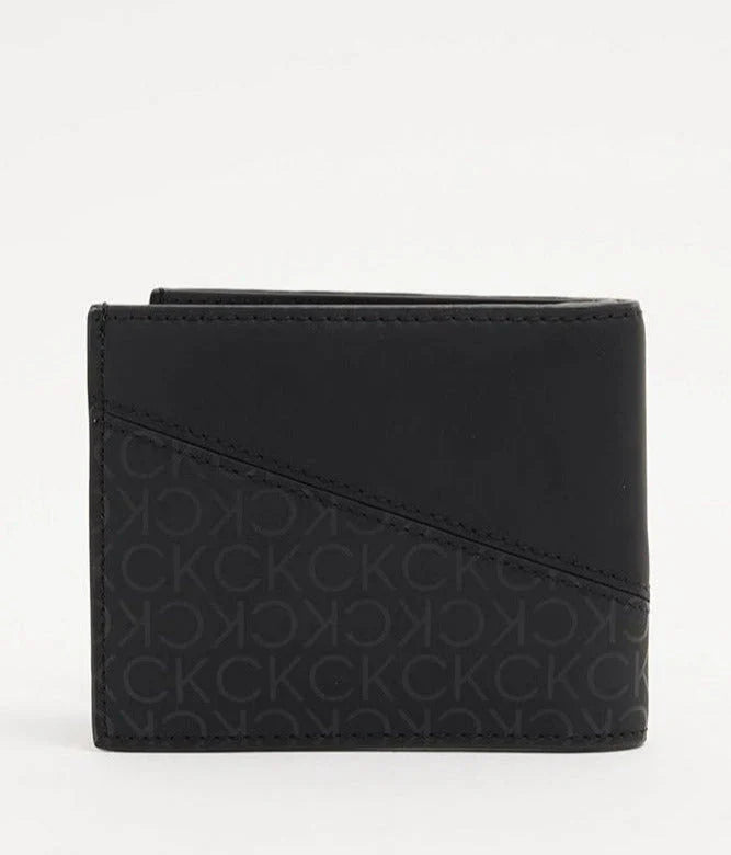 CK Black Leather Wallet For Men 73#