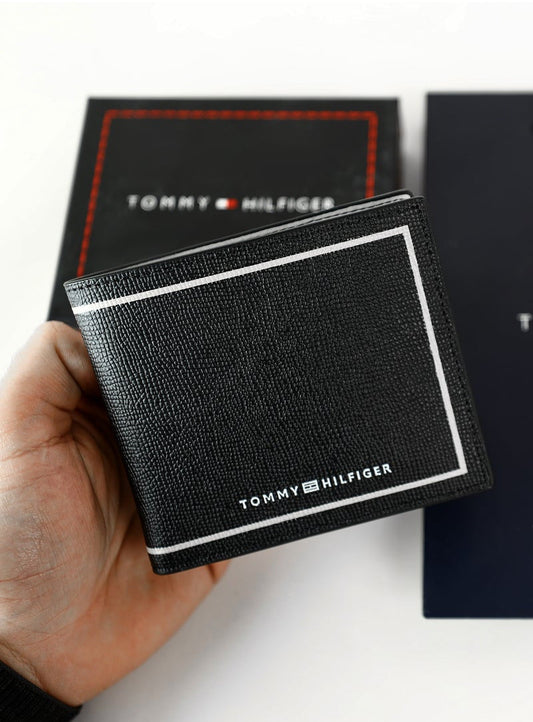 TH Black Wallet For Men 20#