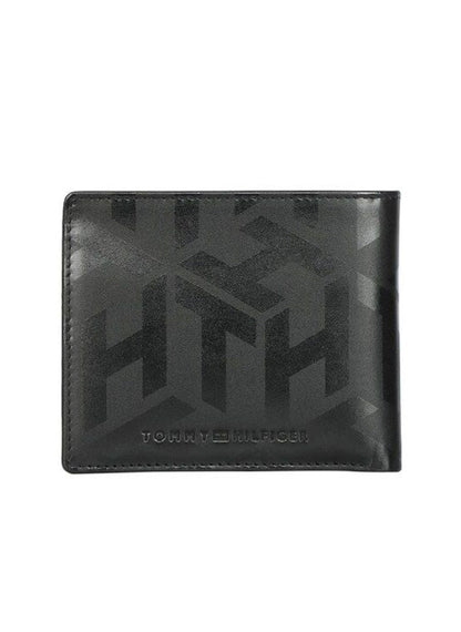 TH Black Leather Wallet For Men 39#